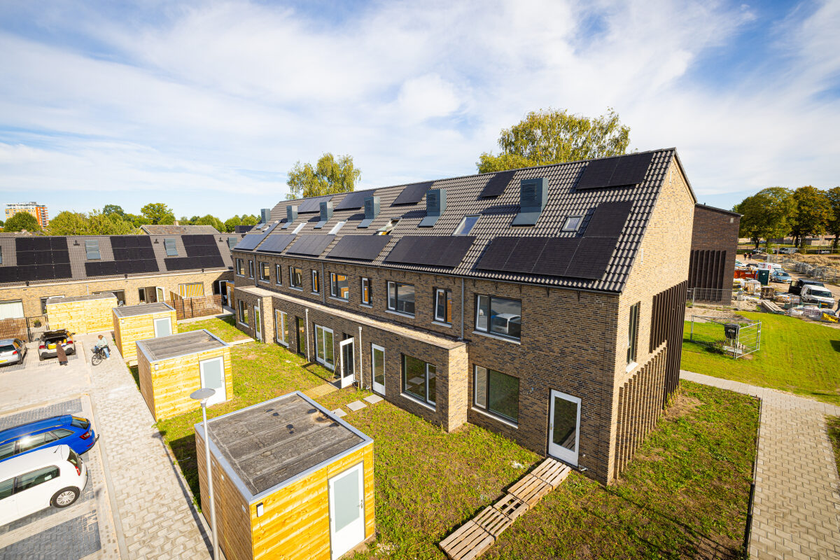 Een nieuwbouwproject met duurzame woningen in Almelo
