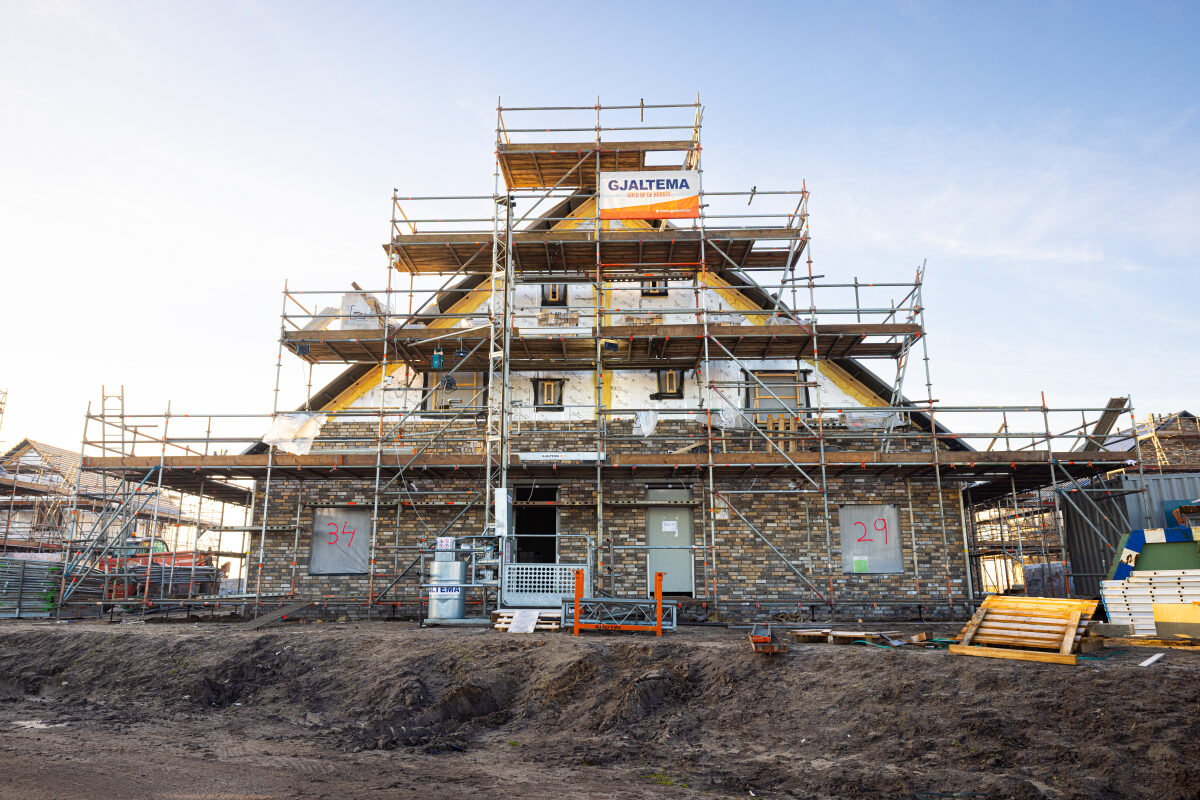 Een nieuwbouwproject in Reeve
