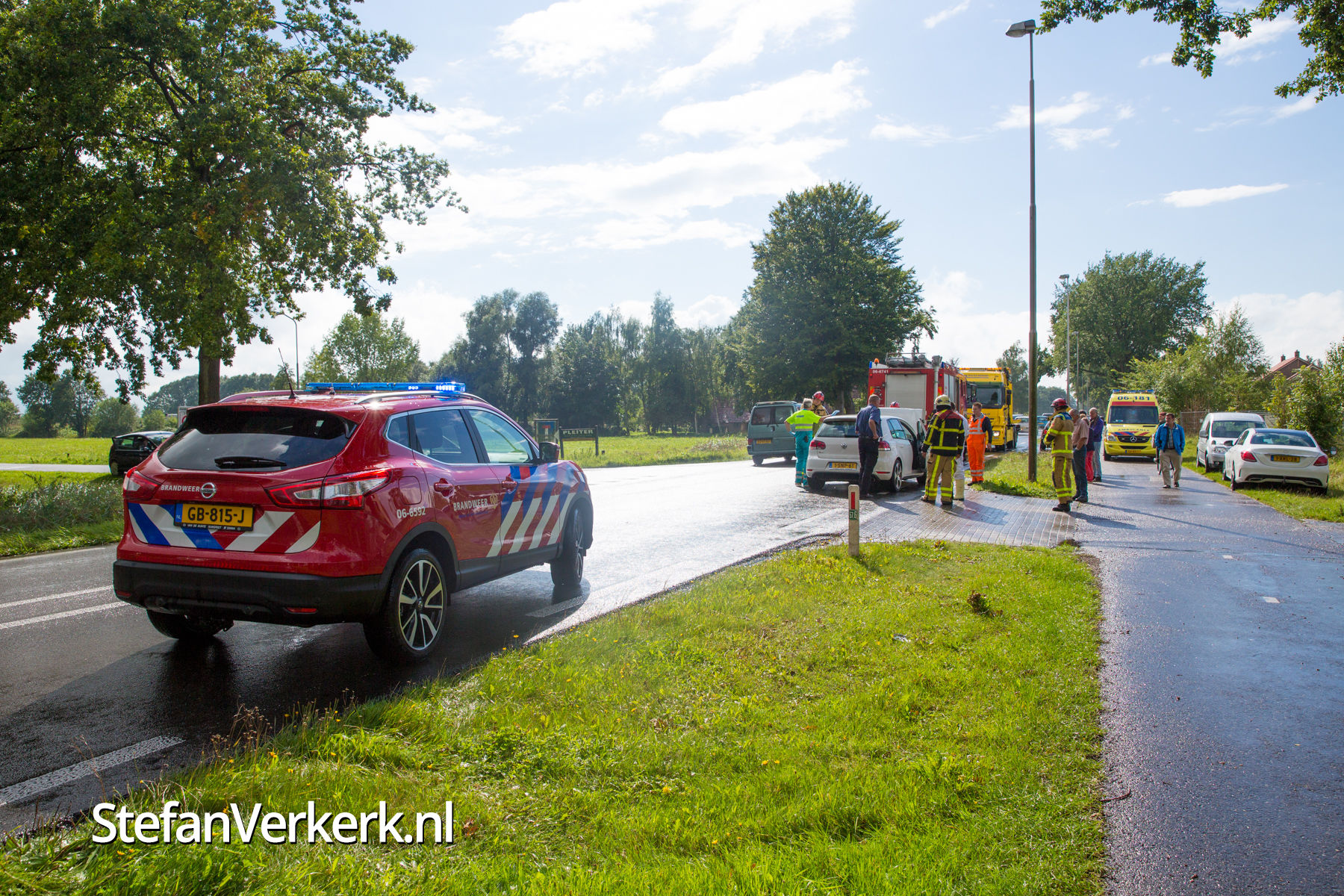 Kopstaart Aanrijding Zuiderzeestraatweg Wezep - Foto's - Stefan Verkerk ...